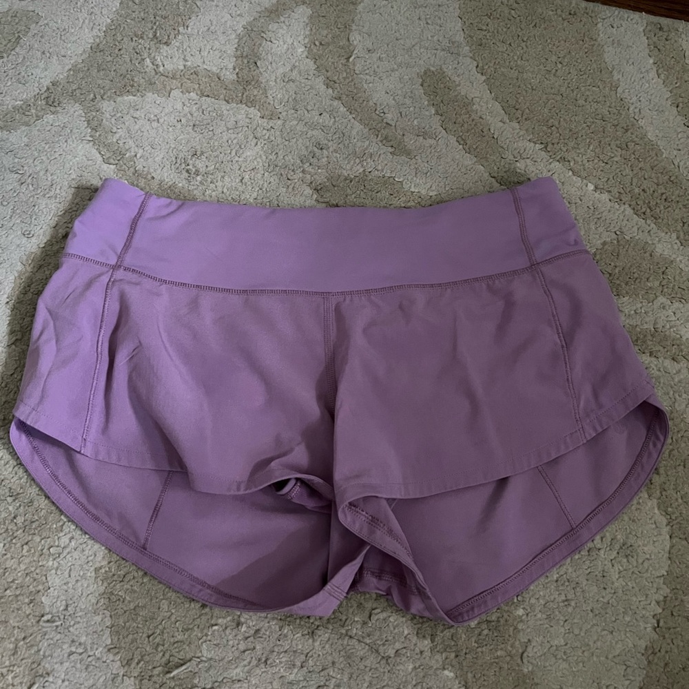 Lulu lemon athletic speed up shorts, 2.5